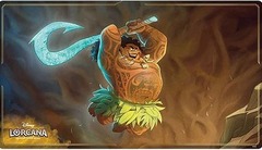 L23001 DIsney Lorcana Maui Playmat